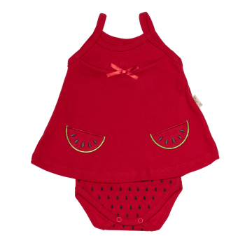 BODY VESTIDO DE ALCINHA MELANCIA